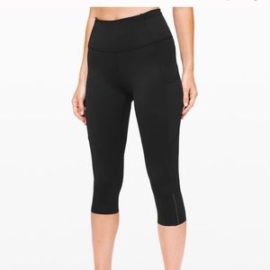 Lululemon fast and free crops